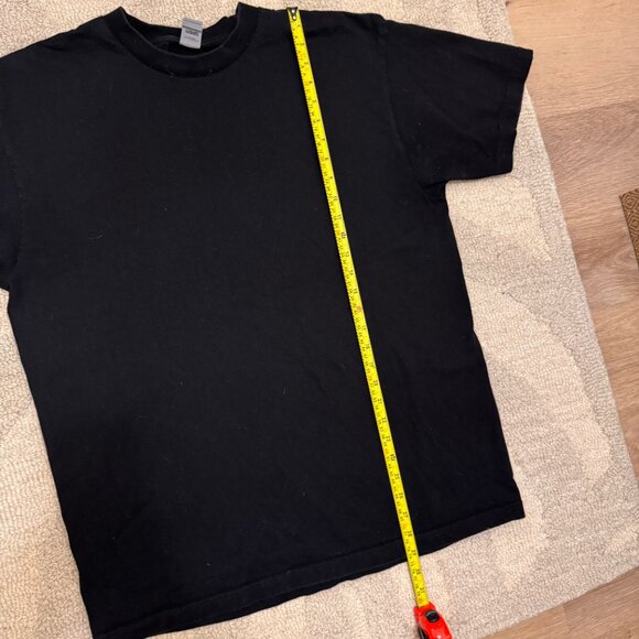 Basics Black Heavyweight T-Shirt, Size XL - Picture 4 of 6